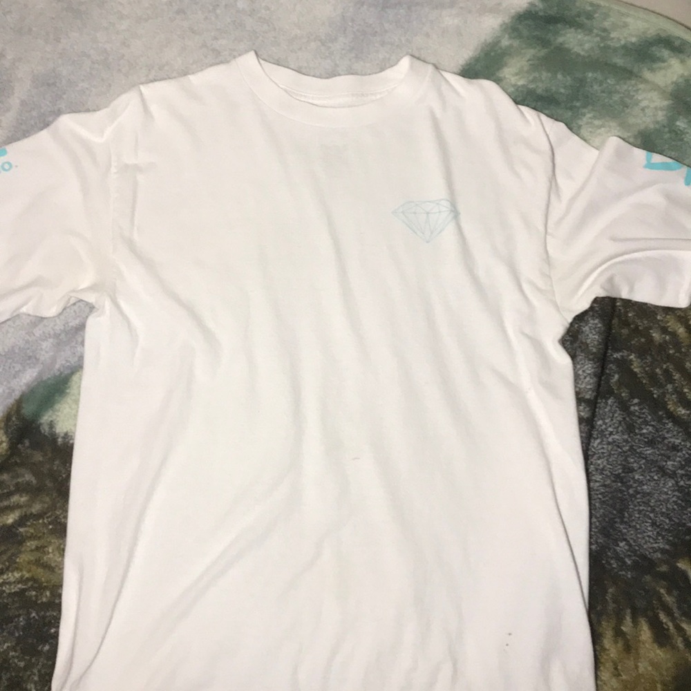 Diamond White long sleeve Tee-shirt